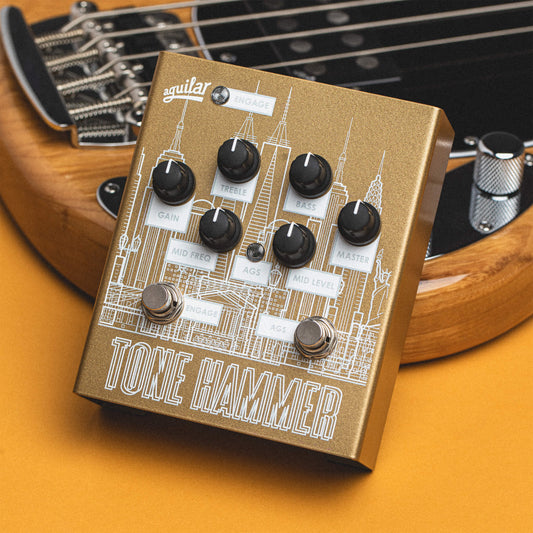 Limited Edition NYC Gold Skyline Tone Hammer Preamp