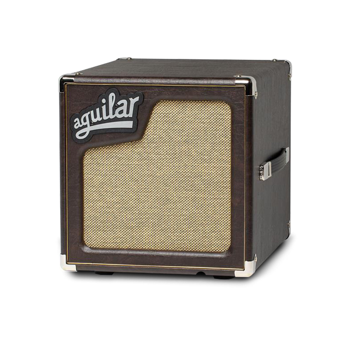 Aguilar SL110 chocolate brown bass cabinet front
