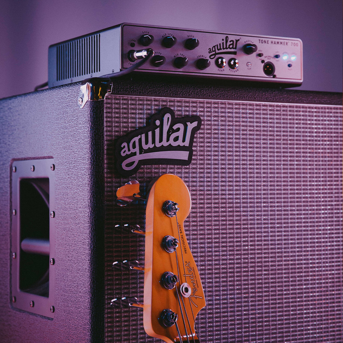 aguilar TONE HAMMER 700 ベース用アンプ Tone Hammer 700 Bass Amp – Aguilar Shop