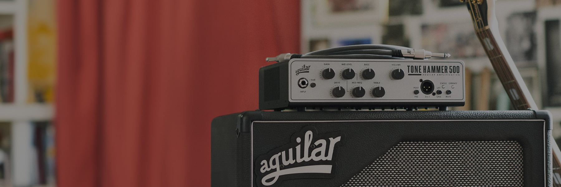 aguilar Tone Hammer bass amps lifestyle