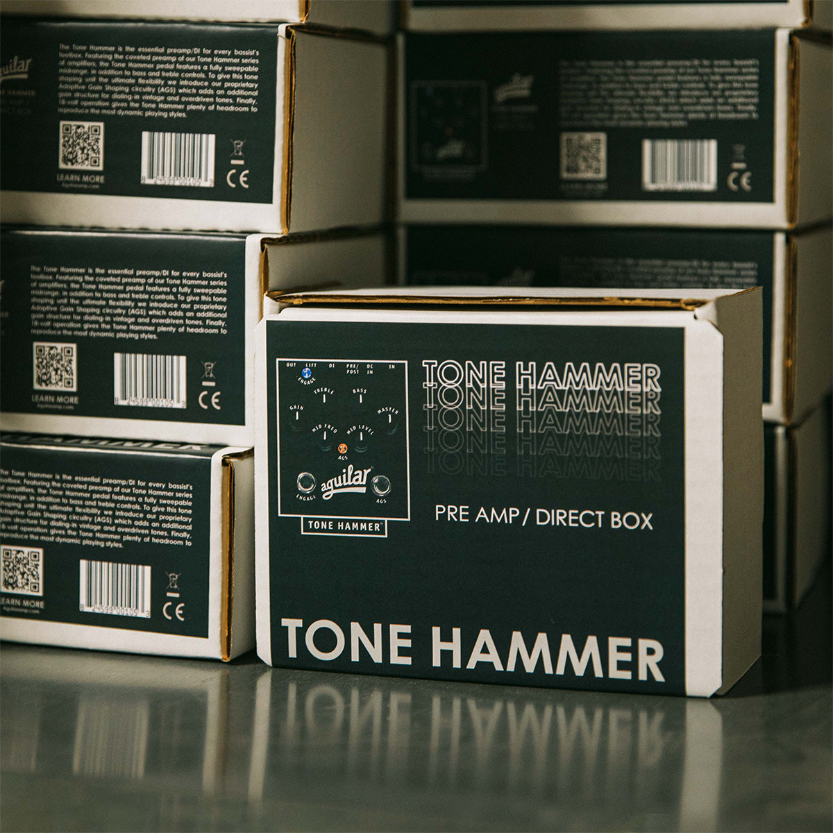 Aguilar Tone Hammer Preamp Direct Box Bass pedal box